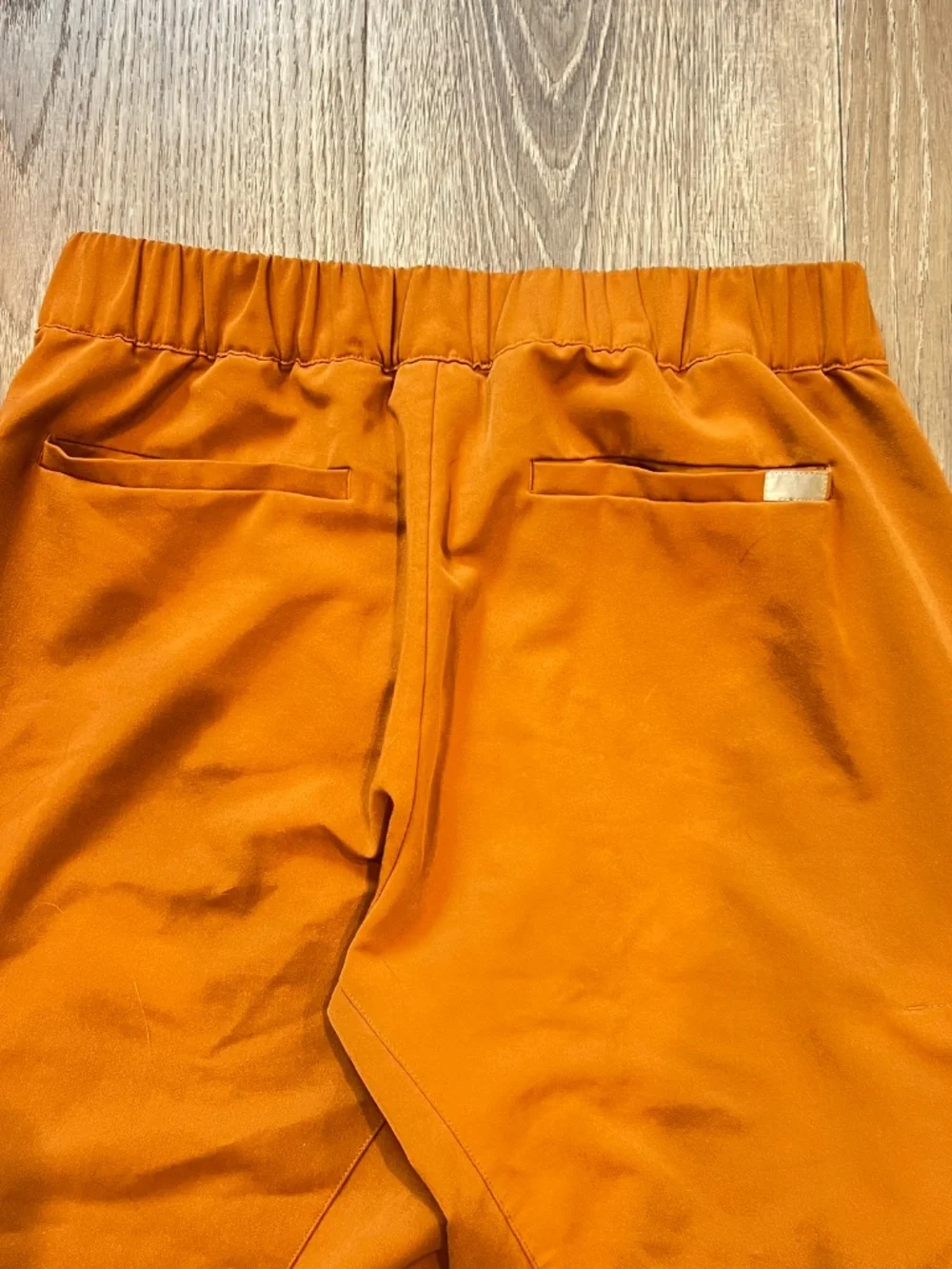 FIGS Men’s Cargo Scrub Pants Orange brown Straight Leg medical nurse size S/S